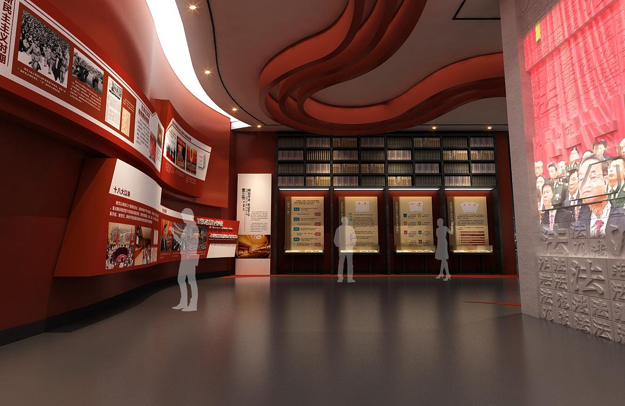 巖星建設(shè)|談?wù)匋h建文化展廳設(shè)計(jì)插圖(1)