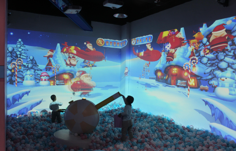 現代展廳設計中墻面互動投影游戲的優勢插圖 現代展廳設計中墻面互動投影游戲的優勢插圖